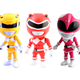 Illustration for article titled These Giant-Headed Power Rangers Figures Are Adorable And Awesome